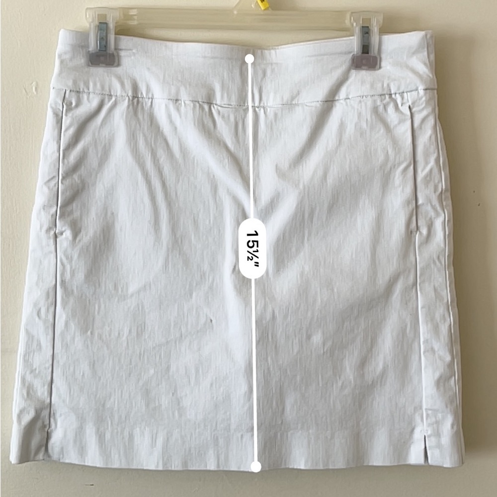White skirt